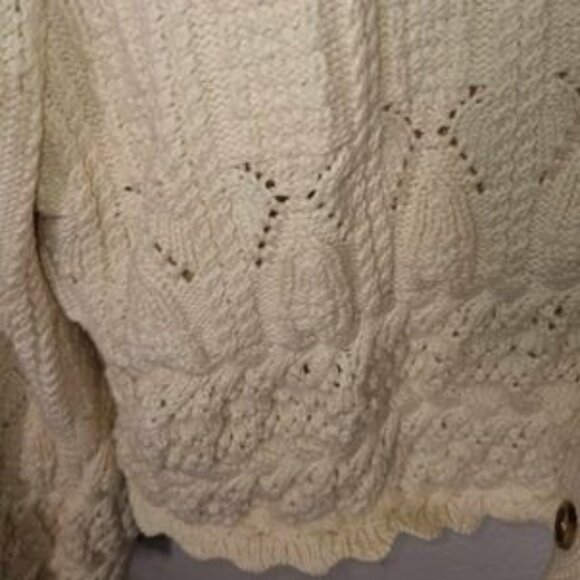 Arula Button-Up Cropped Sweater Size A (1X) - Picture 4 of 14